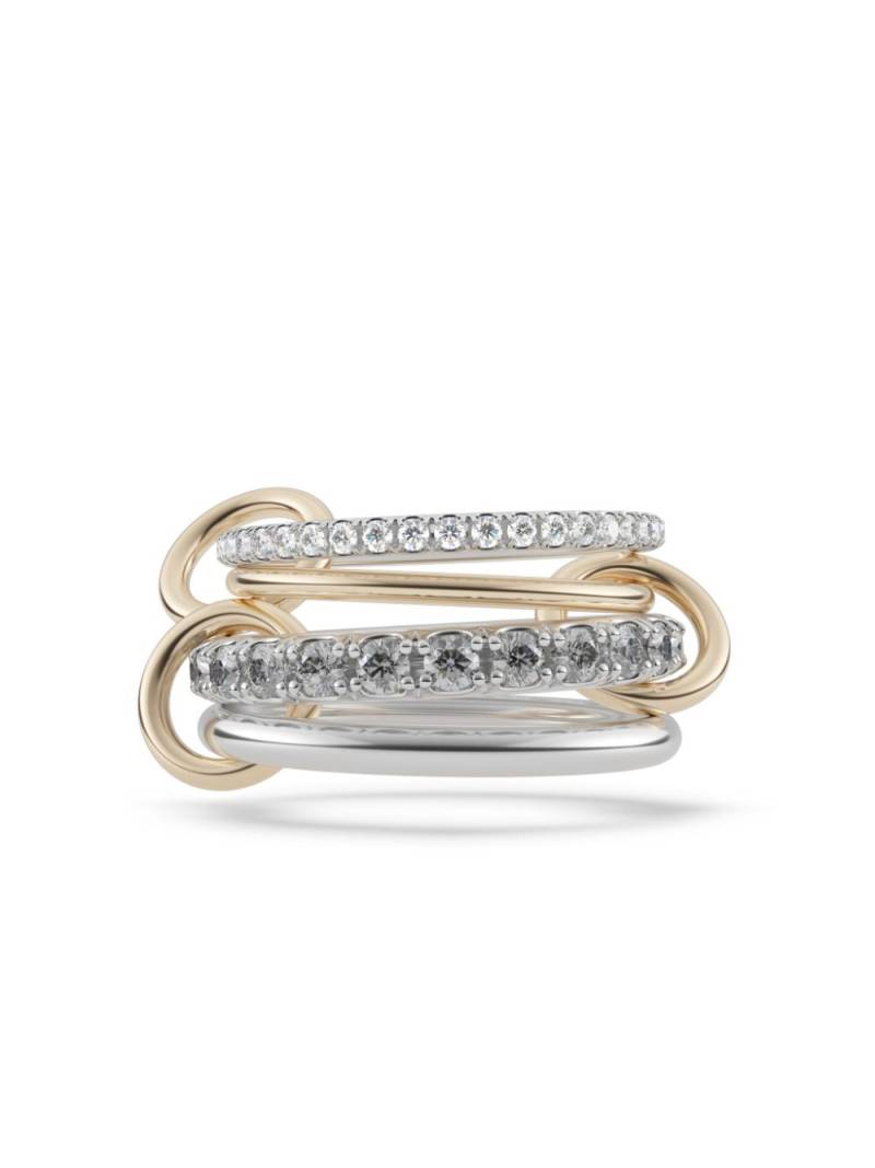 Spinelli Kilcollin 18kt yellow gold Arla diamond ring - Silver von Spinelli Kilcollin