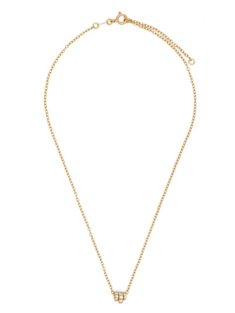 Spinelli Kilcollin 18kt yellow gold Vesta diamond necklace von Spinelli Kilcollin