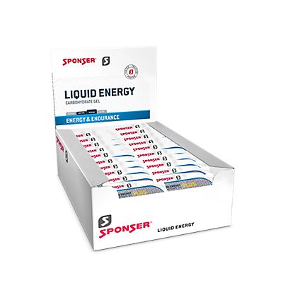 Liquid Energy Plus Neutral 40 x 35 g Energy Gel von Sponser