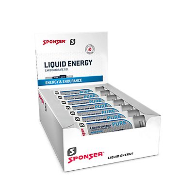 Liquid Energy Pure Neutral 18 x 70 g Energy Gel von Sponser