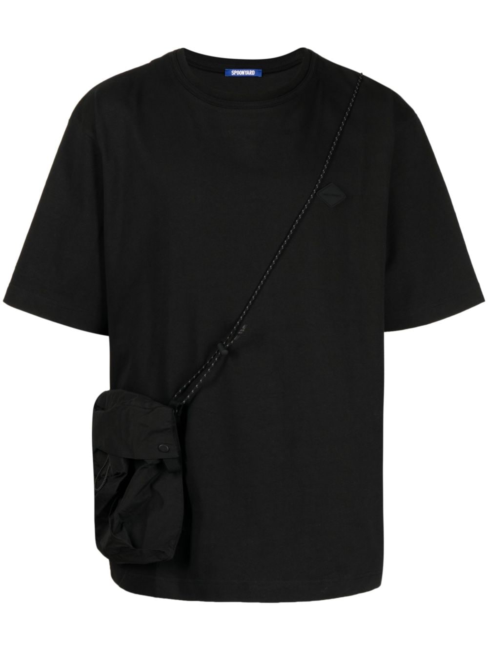 Spoonyard attached-pocket short-sleeve T-shirt - Black von Spoonyard