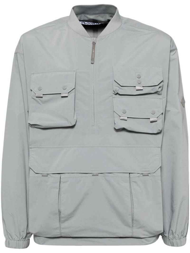 Spoonyard multi pocket long-sleeves windbreaker - Grey von Spoonyard