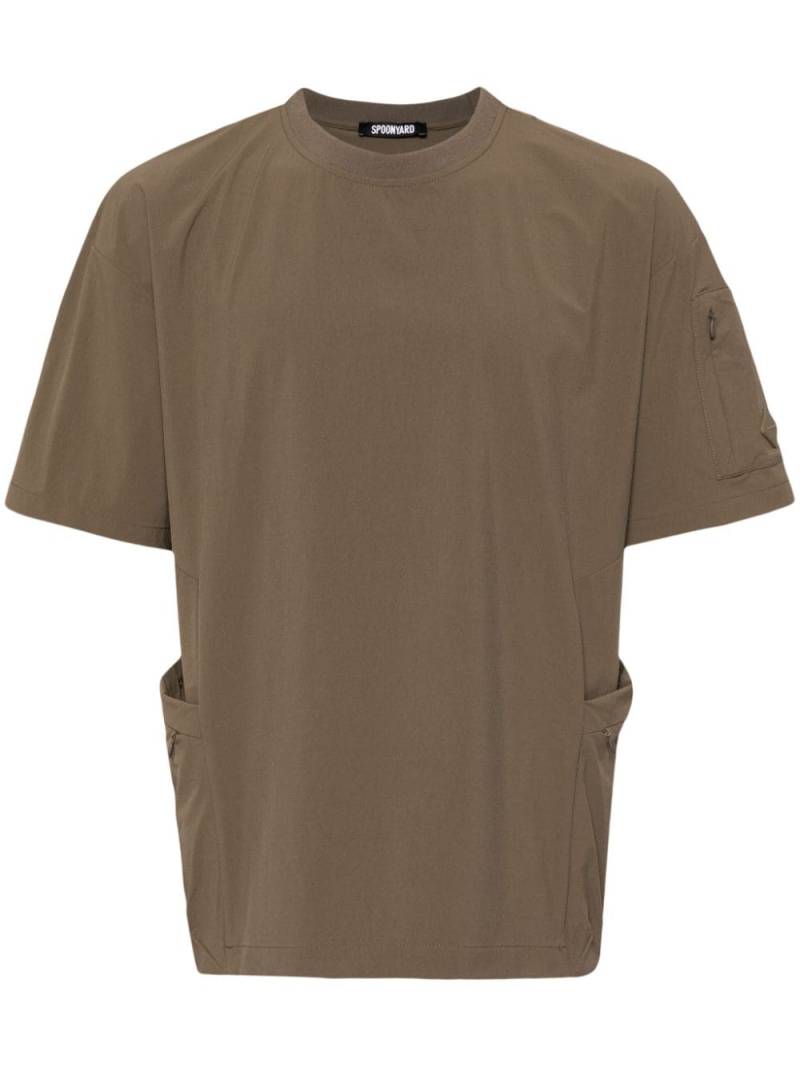 Spoonyard short-sleeve T-shirt - Brown von Spoonyard