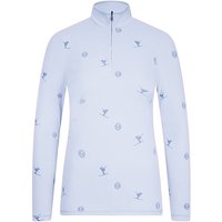 SPORTALM Damen Ski Unterzieh Zipshirt hellblau | 36 von Sportalm