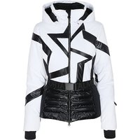 SPORTALM Damen Skijacke mit Sternen-Muster und Gürtel weiss | 42 SPORTALM Damen Skijacke mit Sternen-Muster und Gürtel weiss | 42 von Sportalm