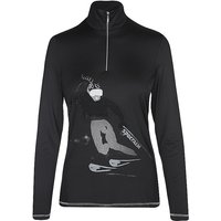 SPORTALM Damen Unterzieh Zipshirt mit Motiv schwarz | 42 SPORTALM Damen Unterzieh Zipshirt mit Motiv schwarz | 42 von Sportalm