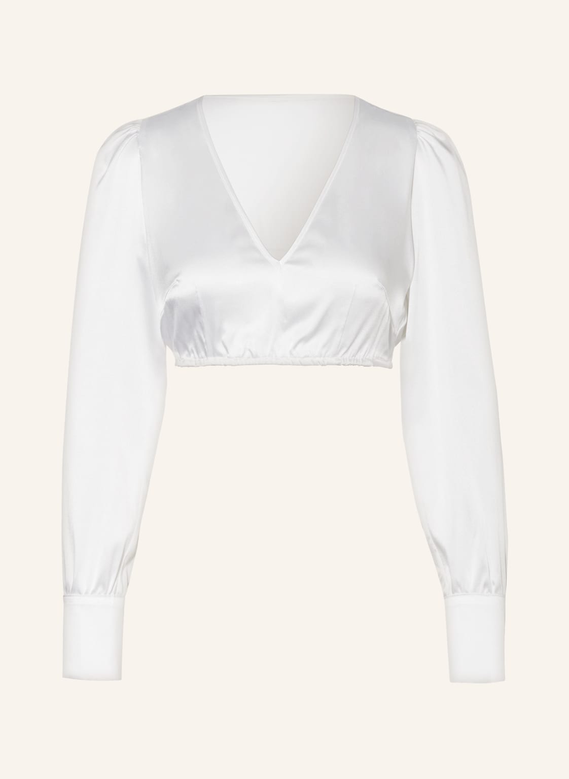 Sportalm Dirndlbluse Aus Seide weiss Sportalm Dirndlbluse Aus Seide weiss von Sportalm