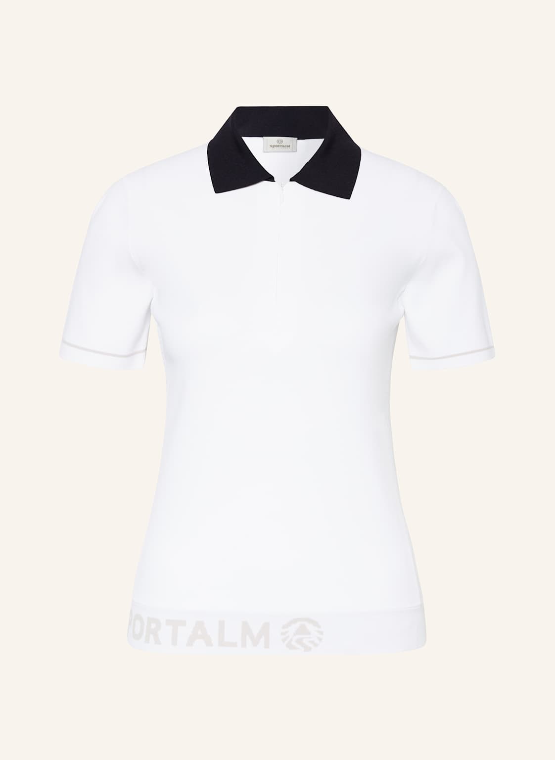 Sportalm Funktions-Poloshirt weiss von Sportalm