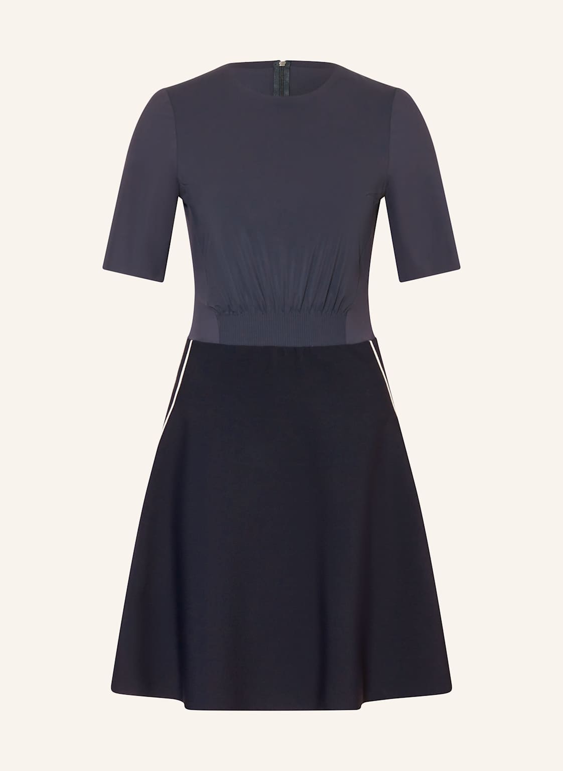 Sportalm Kleid Im Materialmix blau Sportalm Kleid Im Materialmix blau von Sportalm