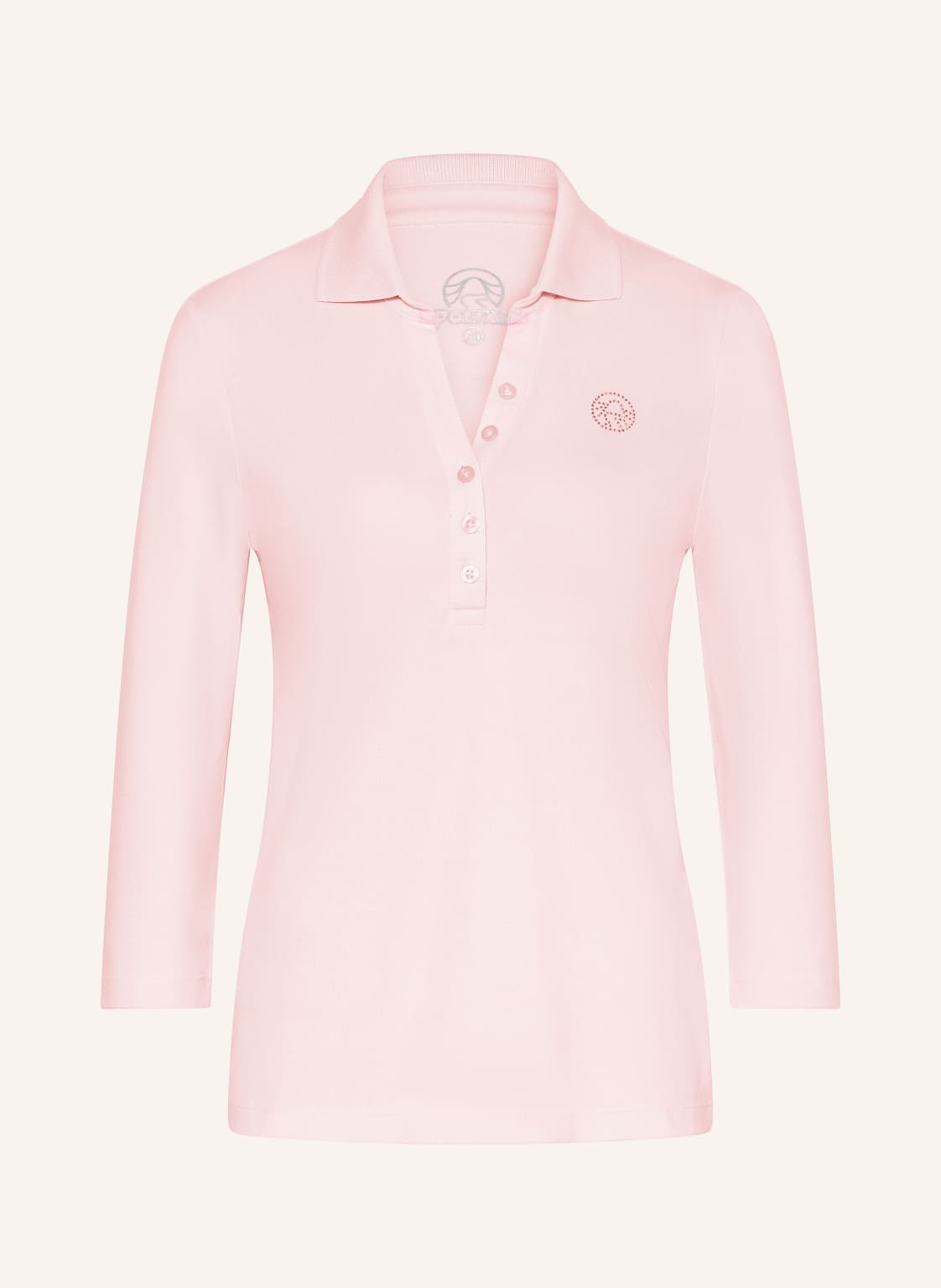 Sportalm Piqué-Poloshirt Mit Schmucksteinen rosa von Sportalm