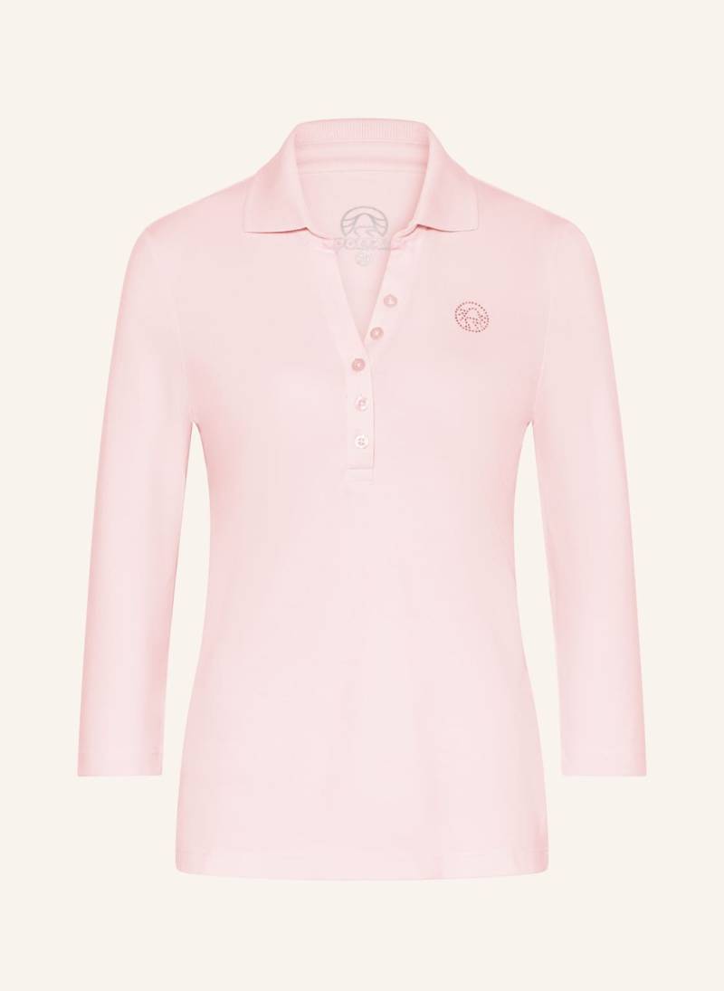 Sportalm Piqué-Poloshirt Mit Schmucksteinen rosa von Sportalm