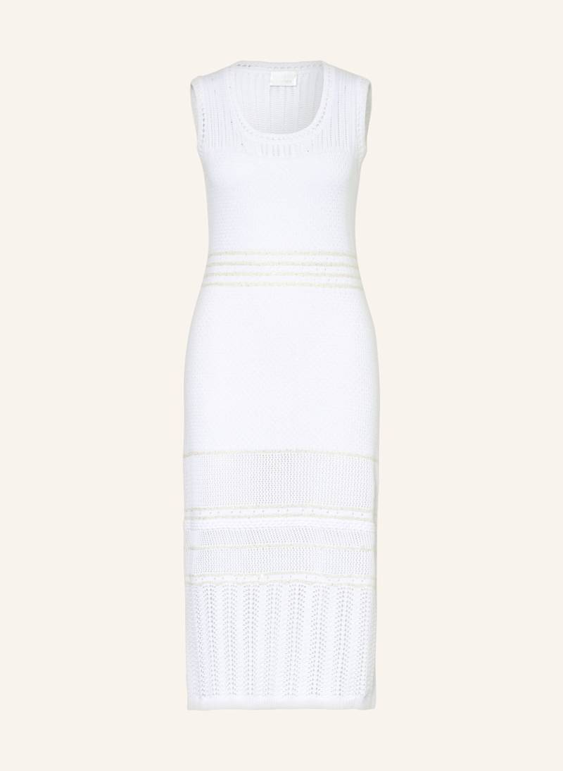 Sportalm Strickkleid Mit Pailletten weiss von Sportalm