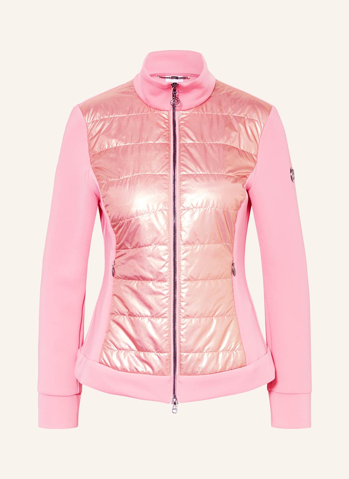 Sportalm Sweatjacke Im Materialmix rosa von Sportalm