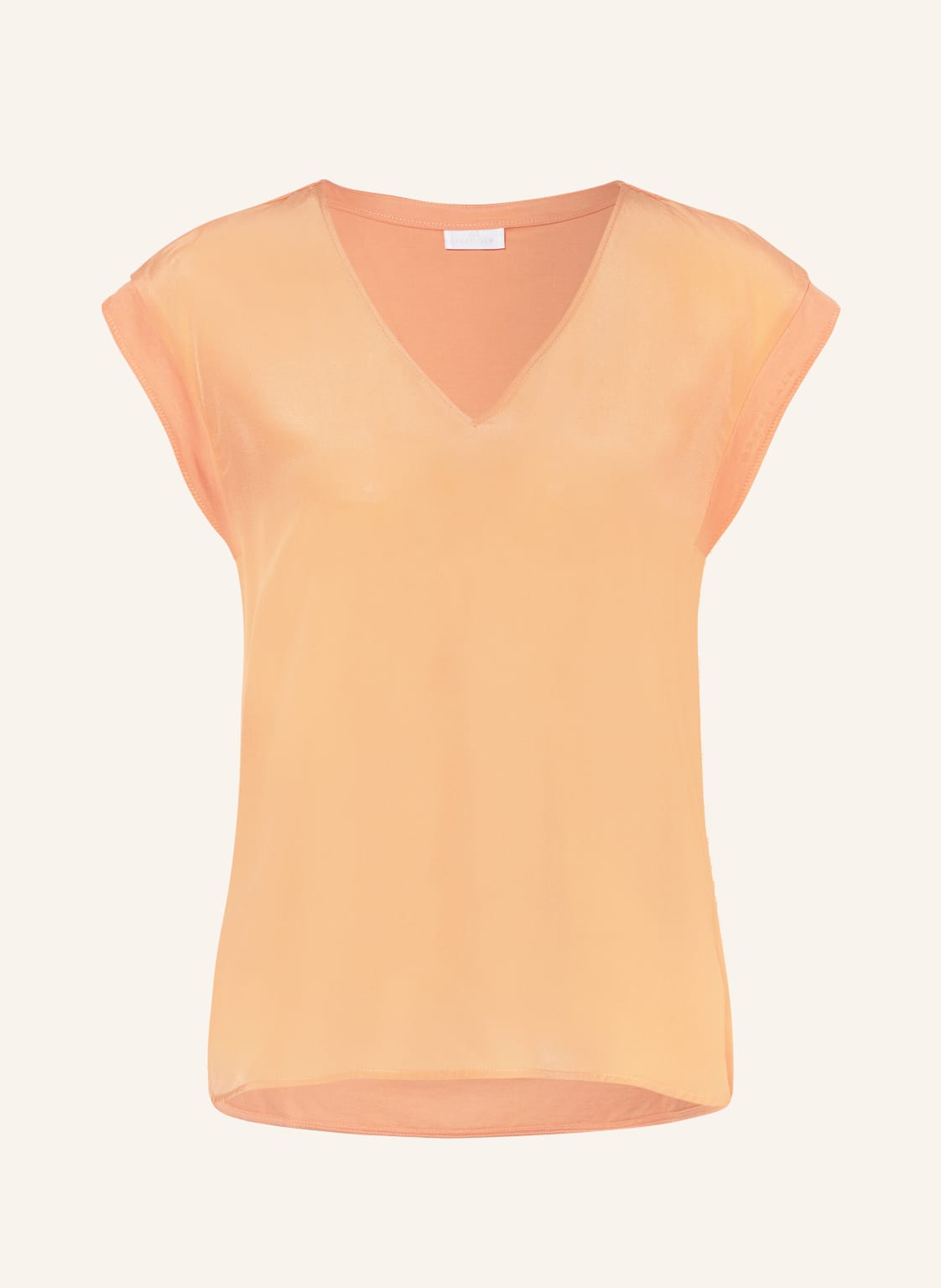 Sportalm T-Shirt Im Materialmix orange von Sportalm