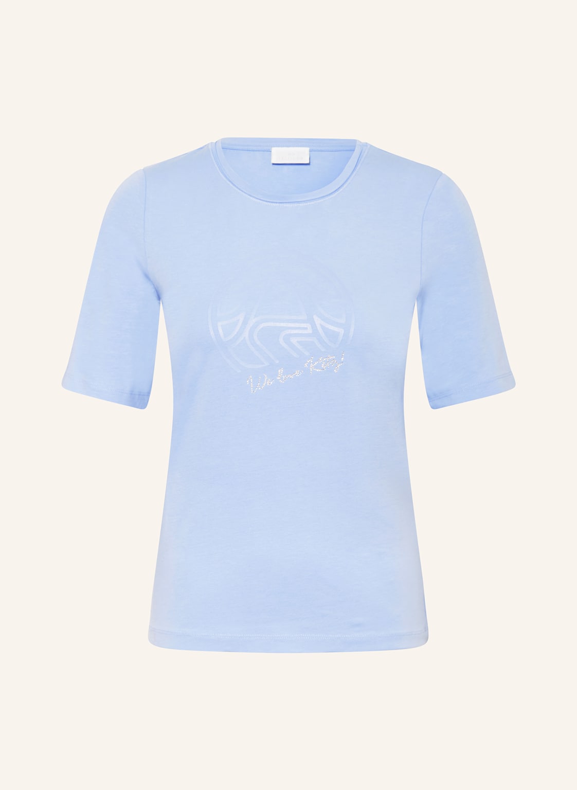 Sportalm T-Shirt Mit Schmucksteinen blau von Sportalm