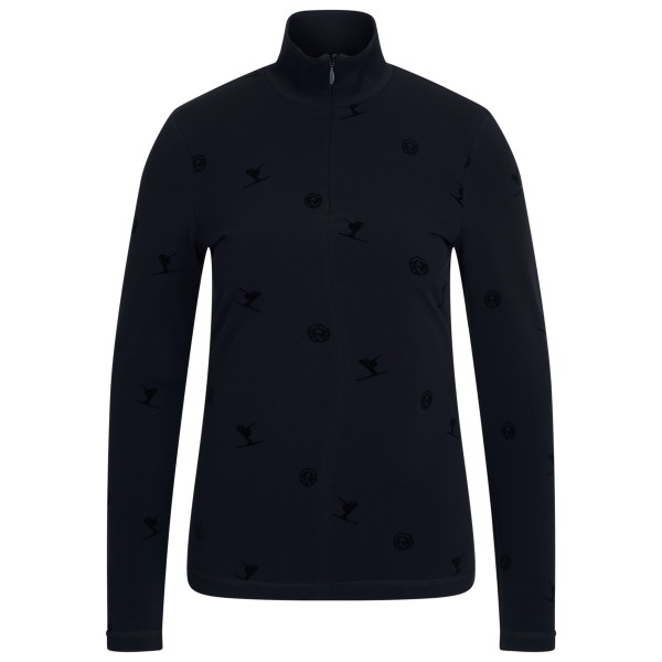 Sportalm - Women's Unterzieher mit Skifahrerdruck - Fleecejacke Gr 38 schwarz/blau Sportalm - Women's Unterzieher mit Skifahrerdruck - Fleecejacke Gr 38 schwarz/blau von Sportalm