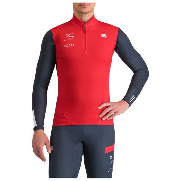 Sportful - Squadra Jersey - Langlaufjacke Gr L rot von Sportful