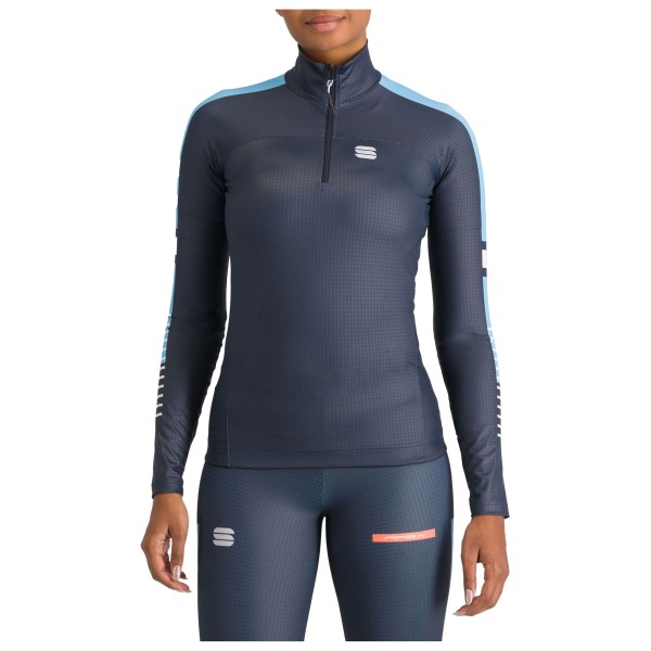 Sportful - Women's Apex Jersey - Langlaufjacke Gr L;S;XL blau;grau von Sportful