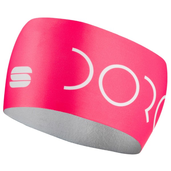 Sportful - Women's Doro Headband - Stirnband Gr One Size grau;rosa von Sportful