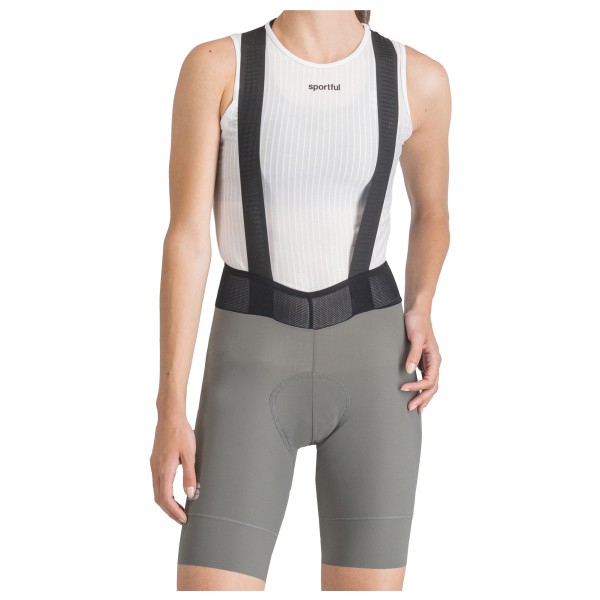 Sportful - Women's SRK Bibshort - Velohose Gr L grau von Sportful