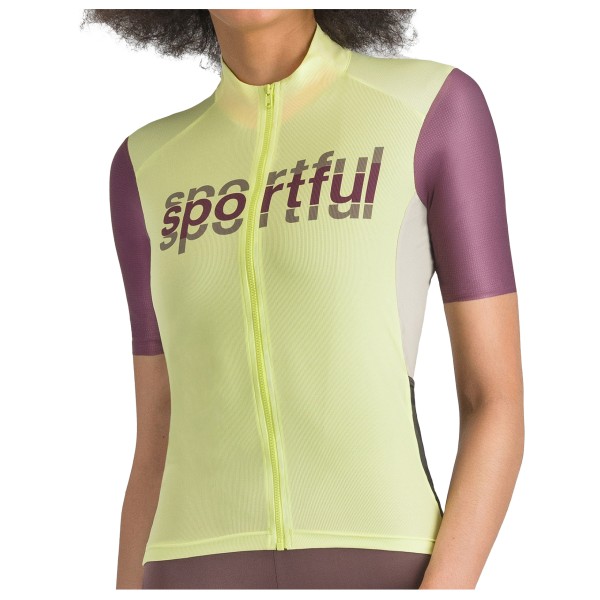 Sportful - Women's Supergiara Logo Jersey - Velotrikot Gr S bunt von Sportful