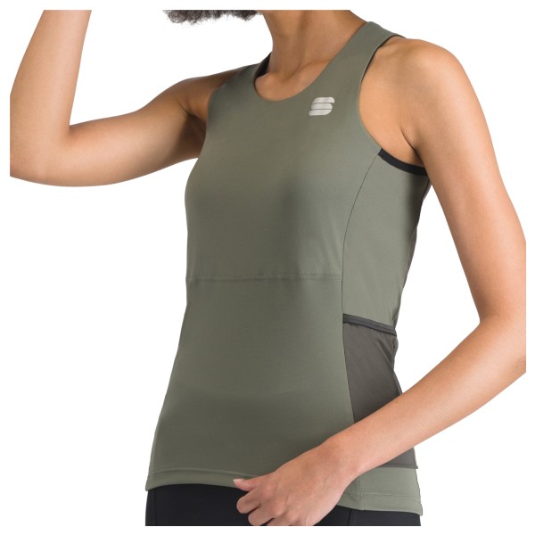 Sportful - Women's Supergiara Top - Velo Singlet Gr L oliv Sportful - Women's Supergiara Top - Velo Singlet Gr L oliv von Sportful