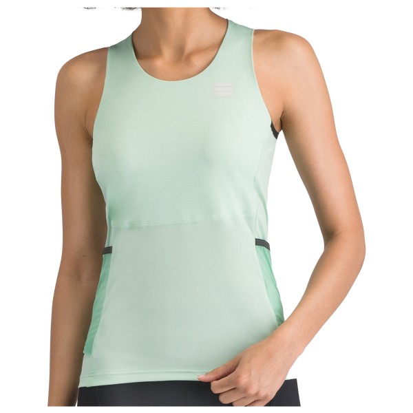 Sportful - Women's Supergiara Top - Velo Singlet Gr S grün von Sportful