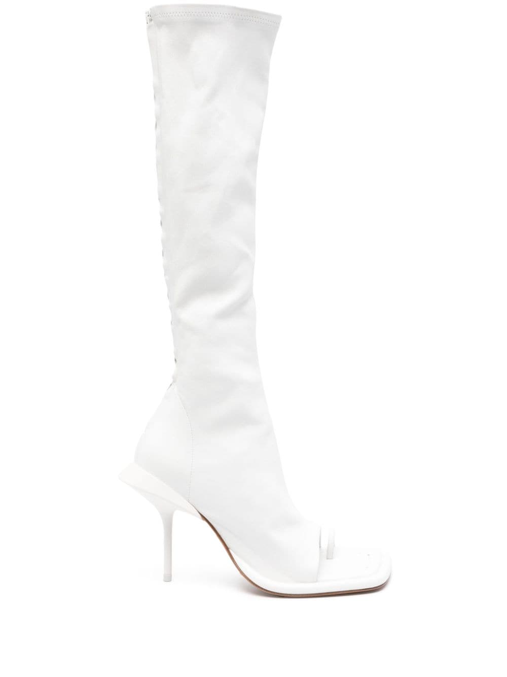 Sportmax 90mm thong boots - White von Sportmax