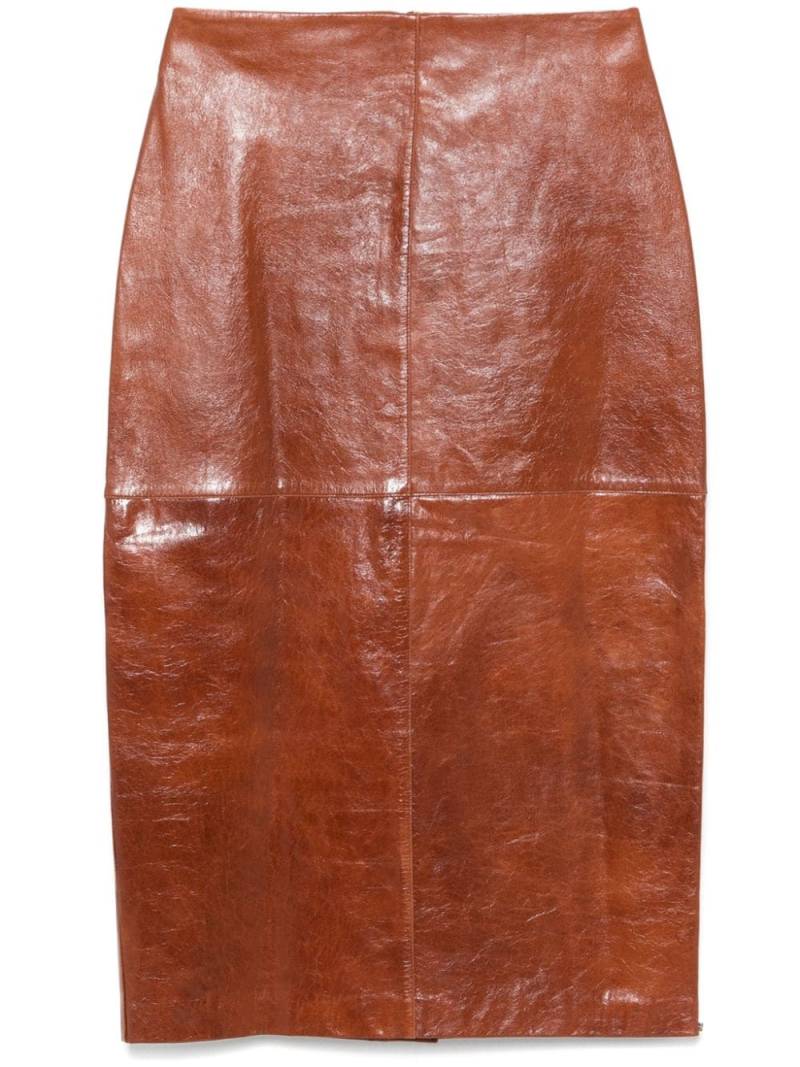 Sportmax Bairo midi skirt - Brown von Sportmax