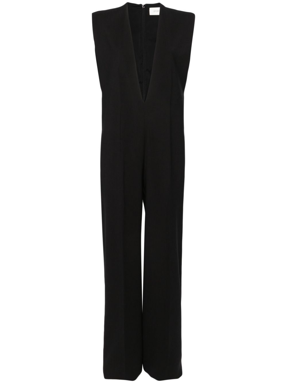 Sportmax Colibri V-neck jumpsuit - Black von Sportmax