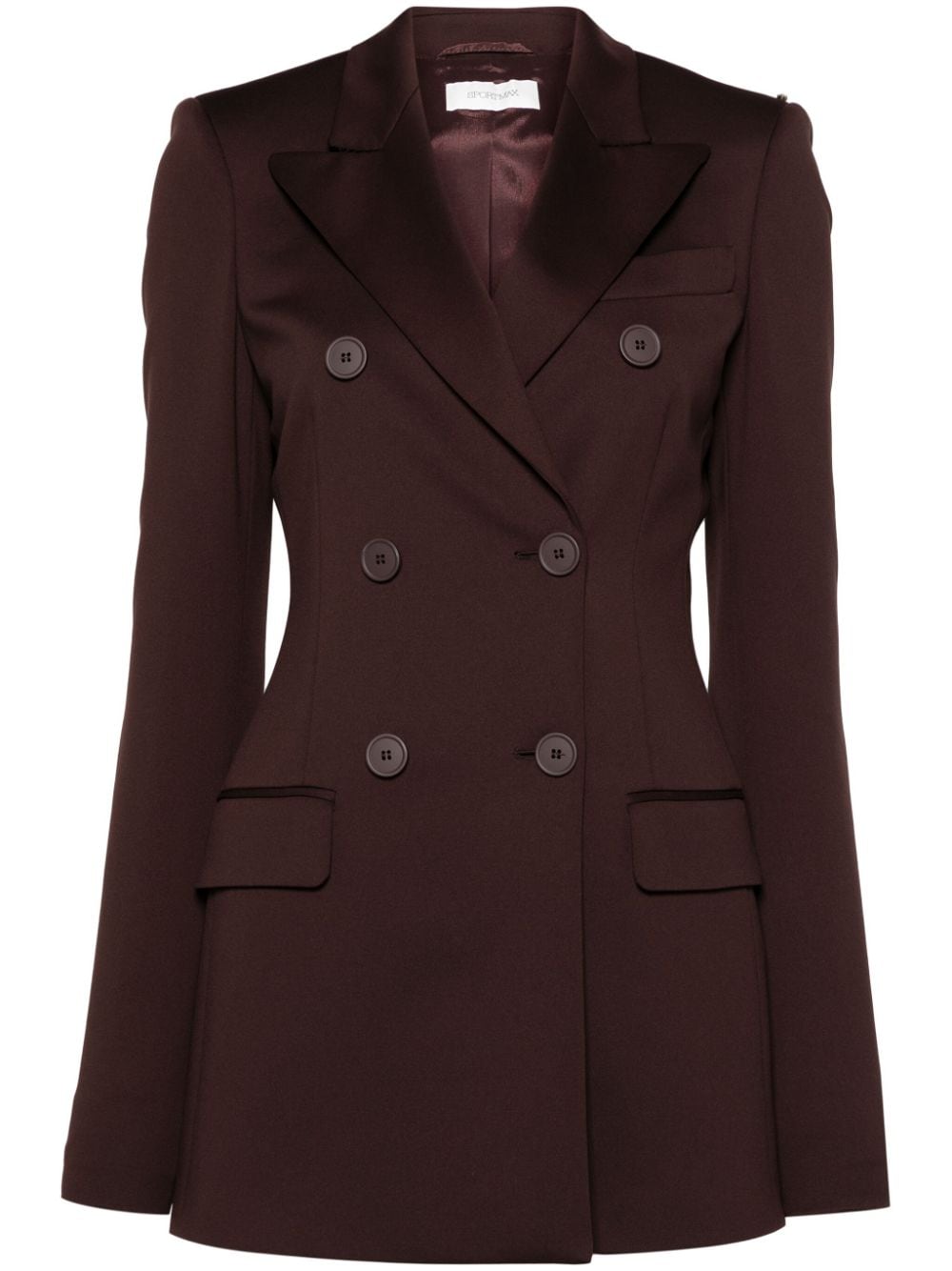 Sportmax Frizzo double-breasted blazer - Brown von Sportmax