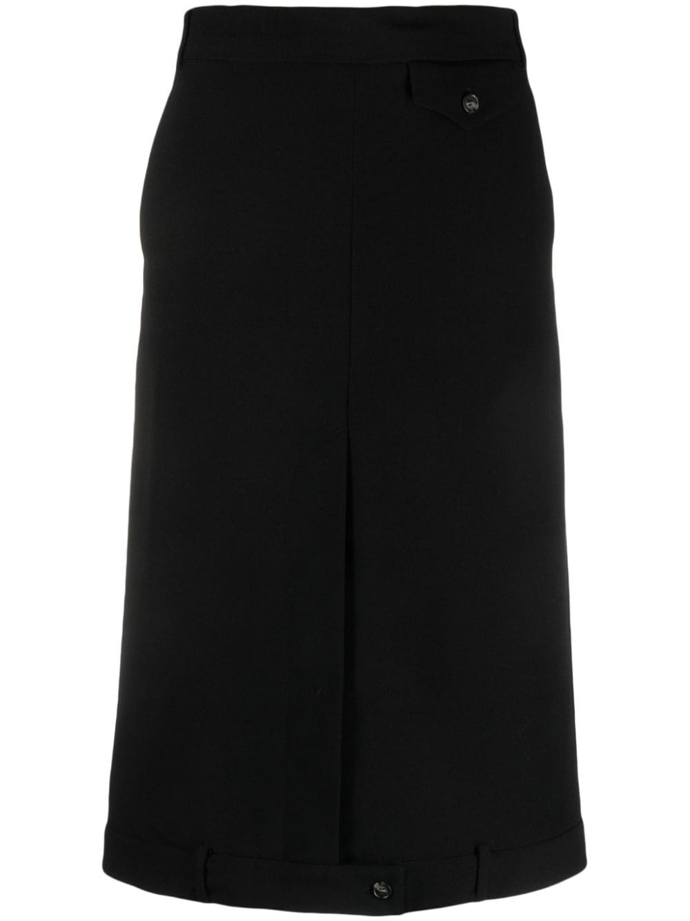 Sportmax Mirror-Image midi skirt - Black von Sportmax