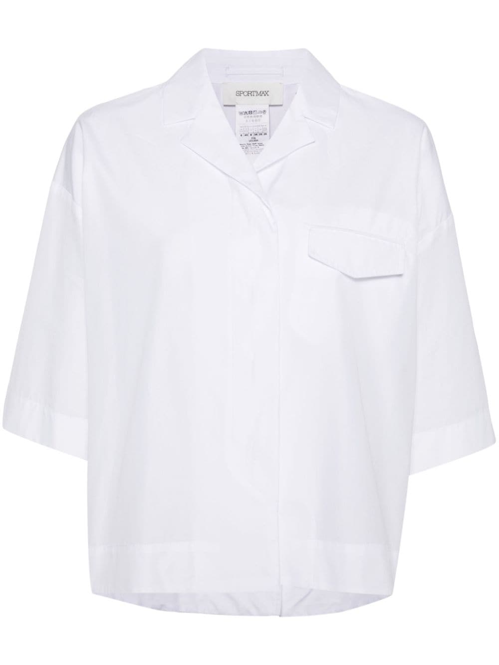 Sportmax Parole cotton shirt - White von Sportmax