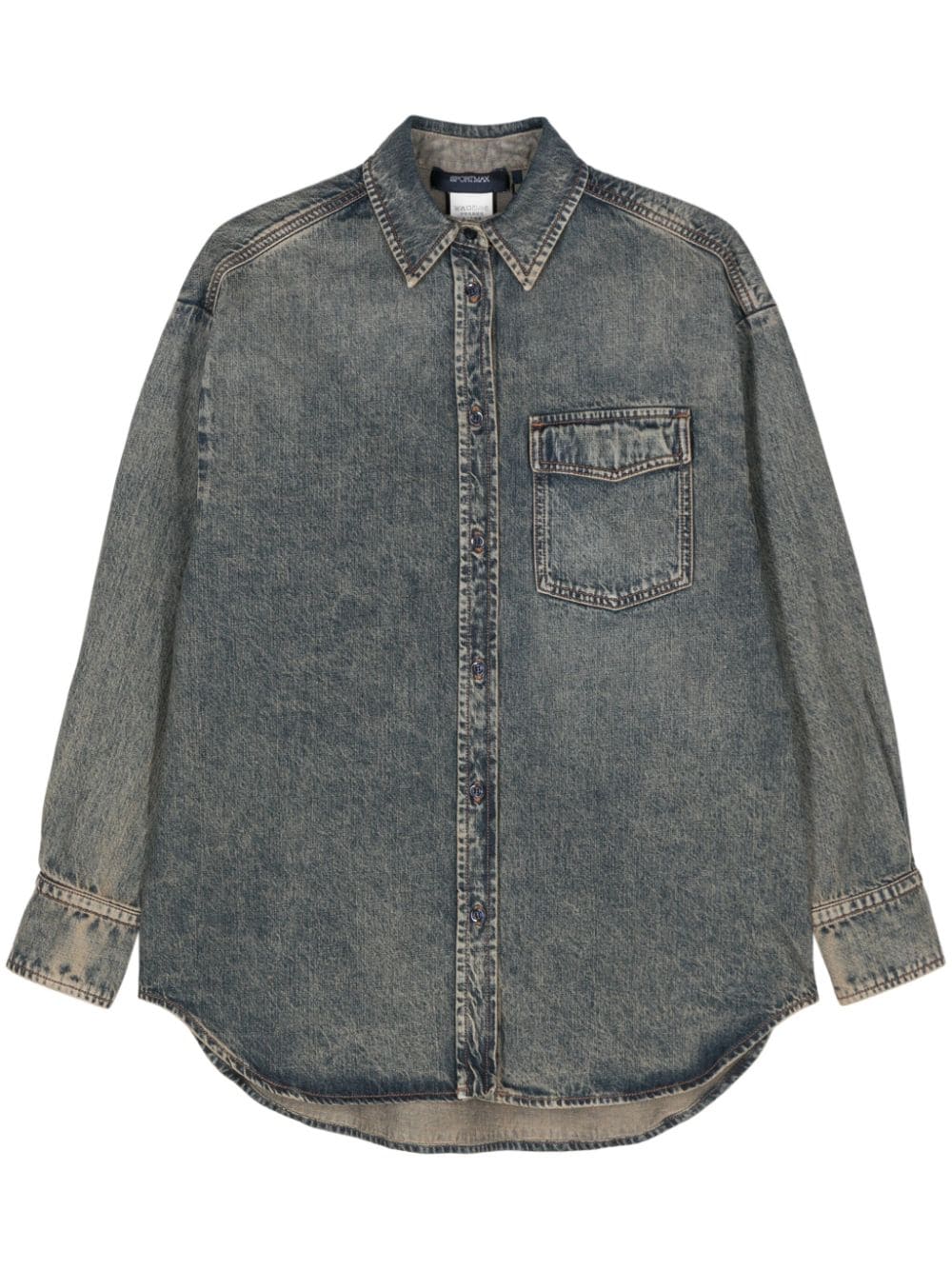 Sportmax Targa denim shirt jacket - Blue von Sportmax