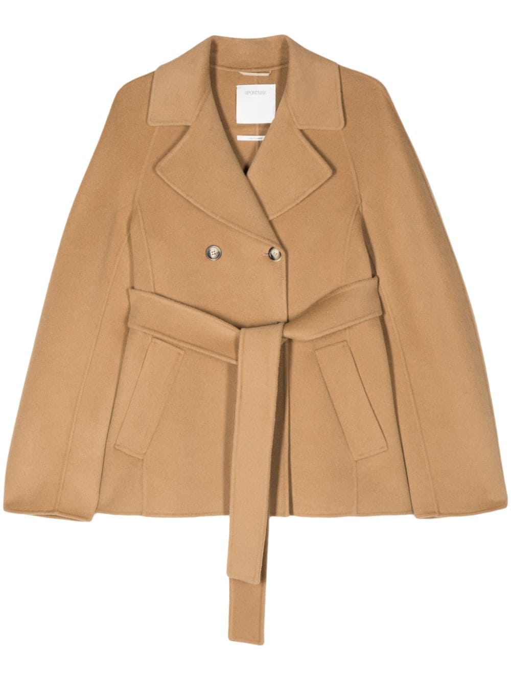 Sportmax Umano double-breasted jacket - Neutrals von Sportmax