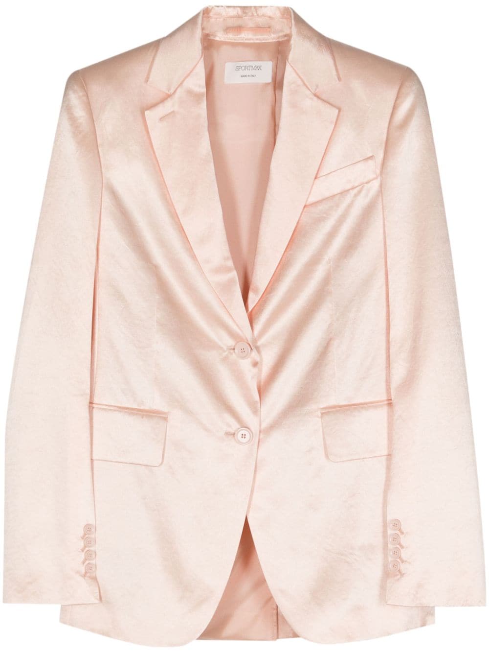 Sportmax Volante twill blazer - Pink von Sportmax