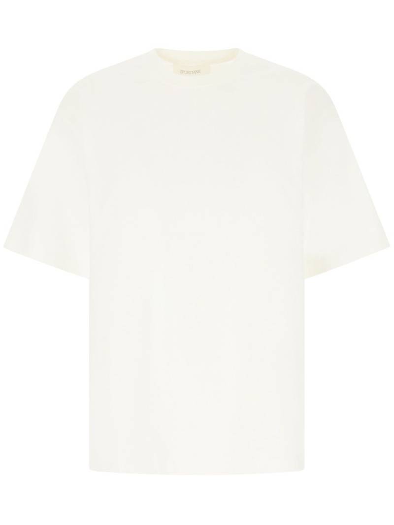 Sportmax cotton Valico t-shirt - White von Sportmax