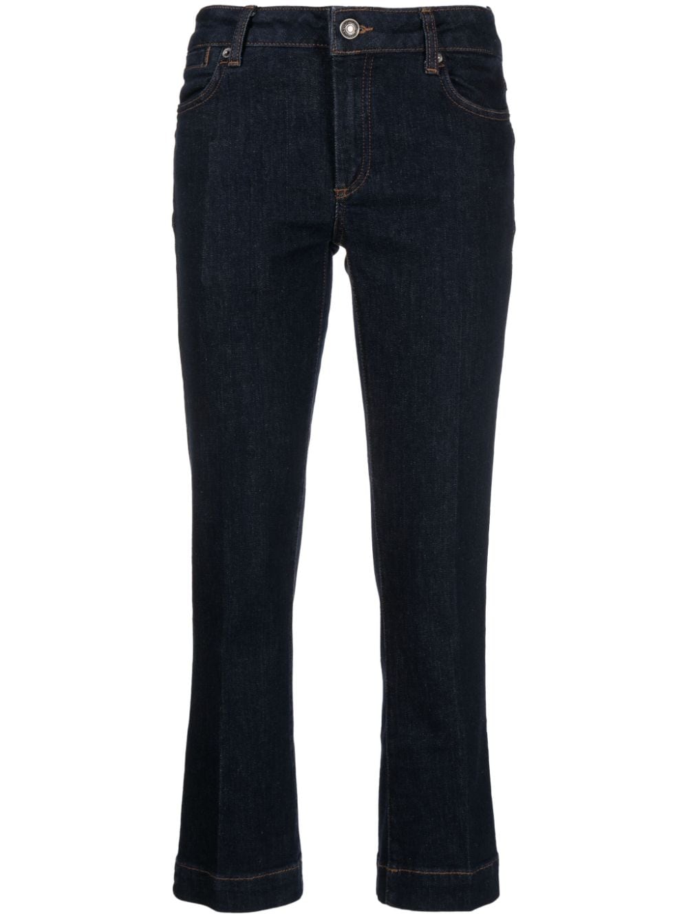 Sportmax cropped low-rise bootcut jeans - Blue von Sportmax