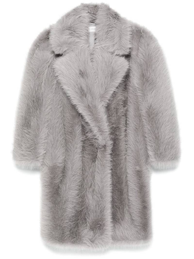 Sportmax faux-fur coat - Grey von Sportmax