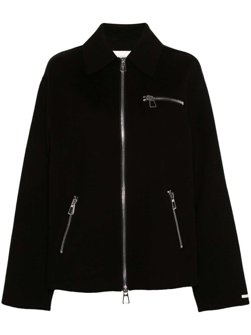 Sportmax felted virgin wool jacket - Black von Sportmax