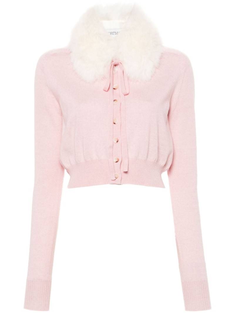 Sportmax fine-knit wool cardigan - Pink von Sportmax