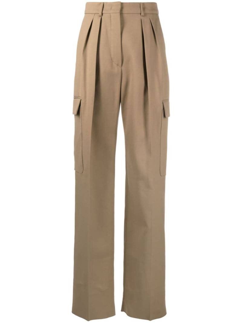 Sportmax four-pocket palazzo pants - Brown von Sportmax