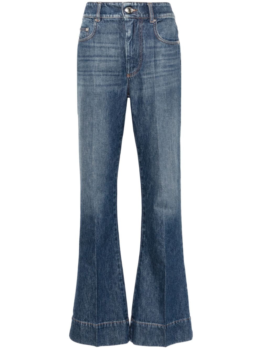 Sportmax high-rise bootcut jeans - Blue von Sportmax