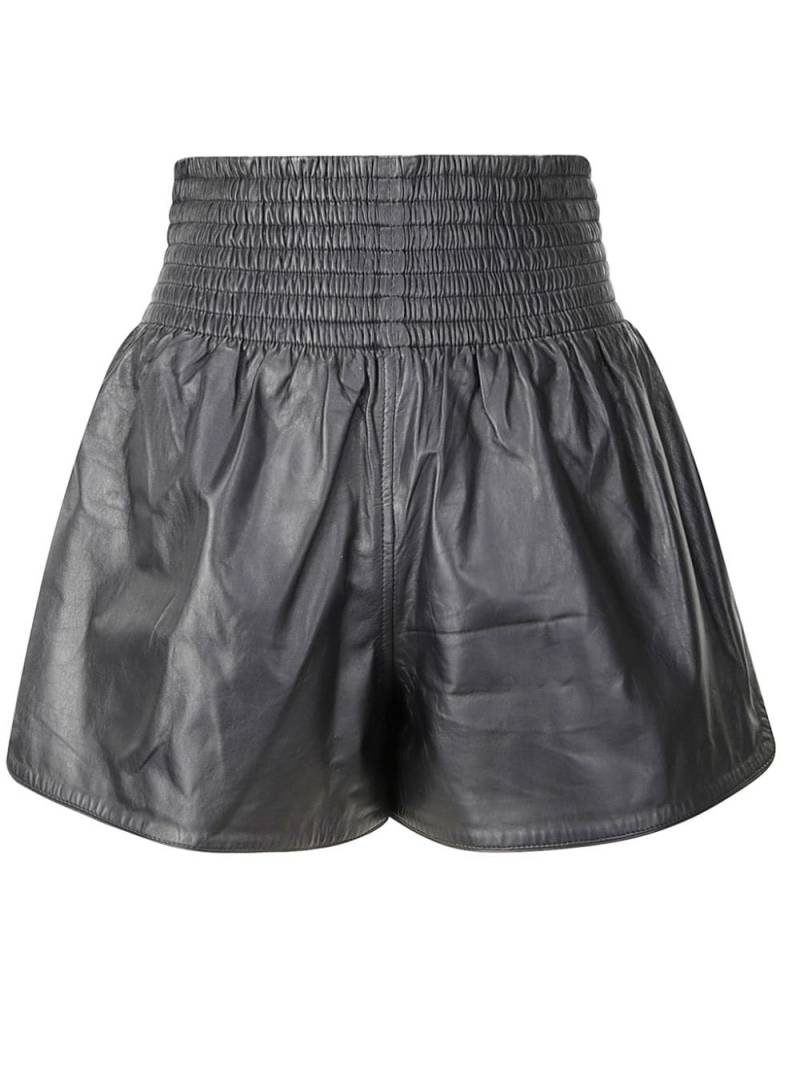 Sportmax leather shorts - Brown von Sportmax