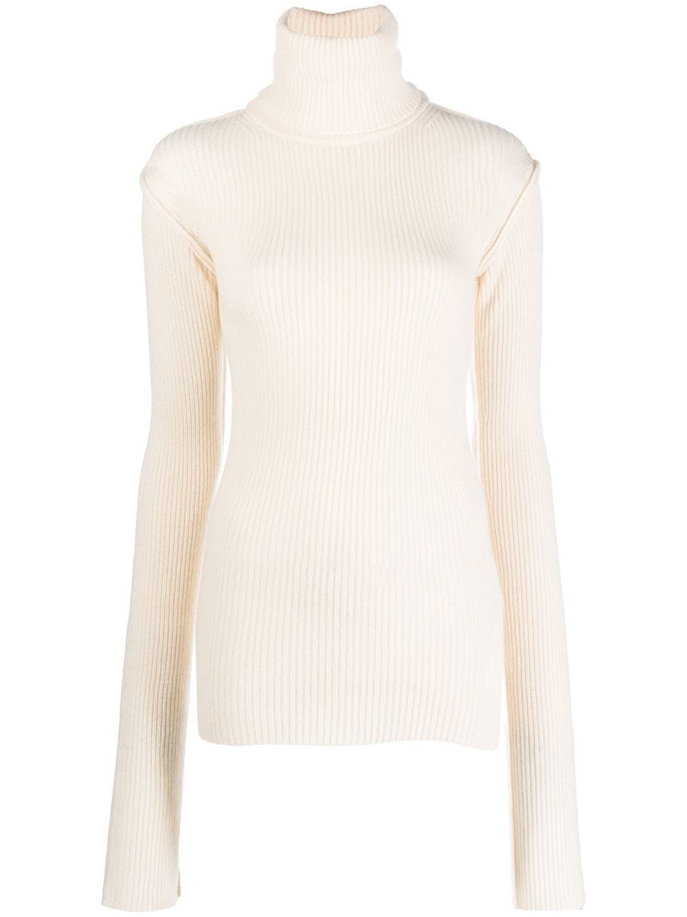 Sportmax ribbed high-neck jumper - Neutrals von Sportmax