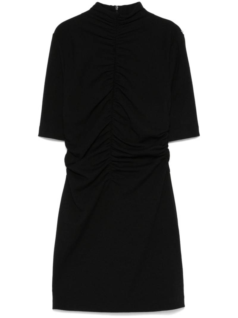 Sportmax ruched mini dress - Black von Sportmax