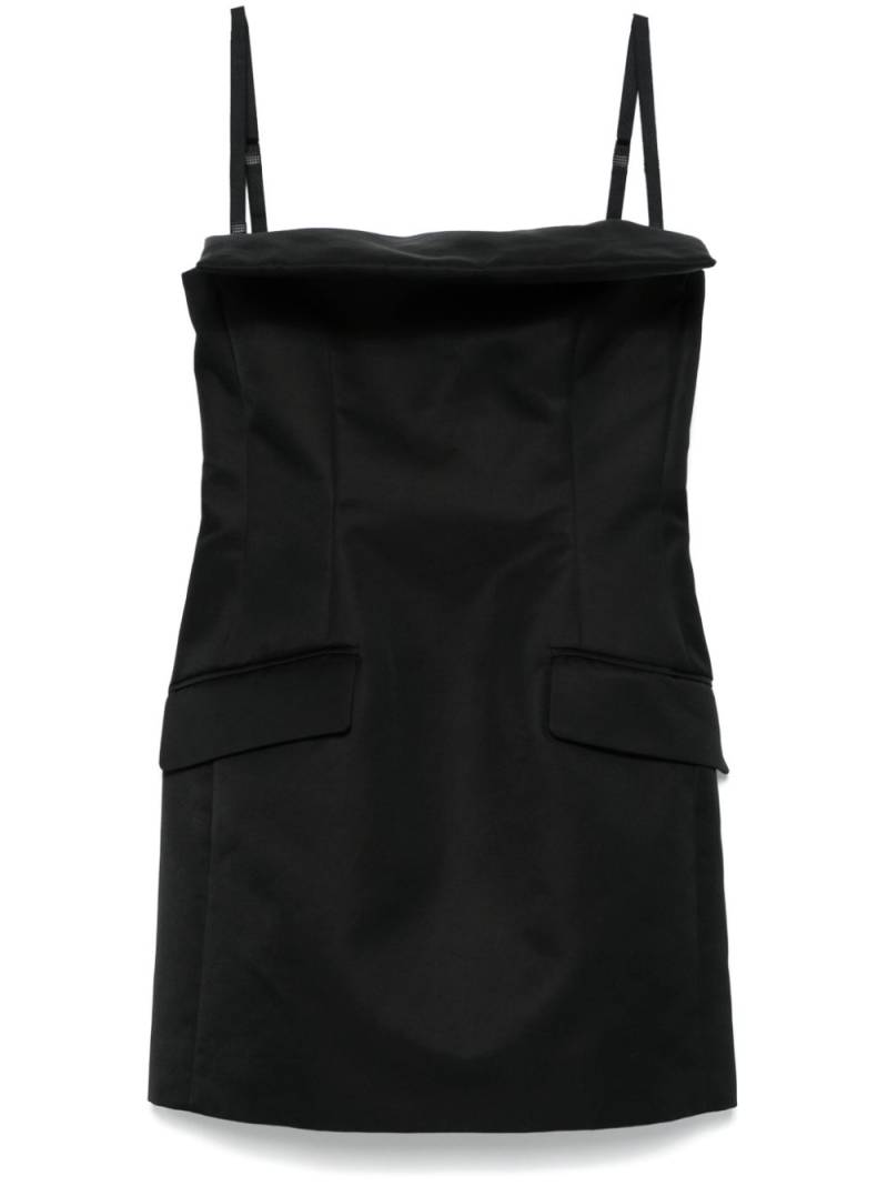 Sportmax square-neck dress - Black von Sportmax