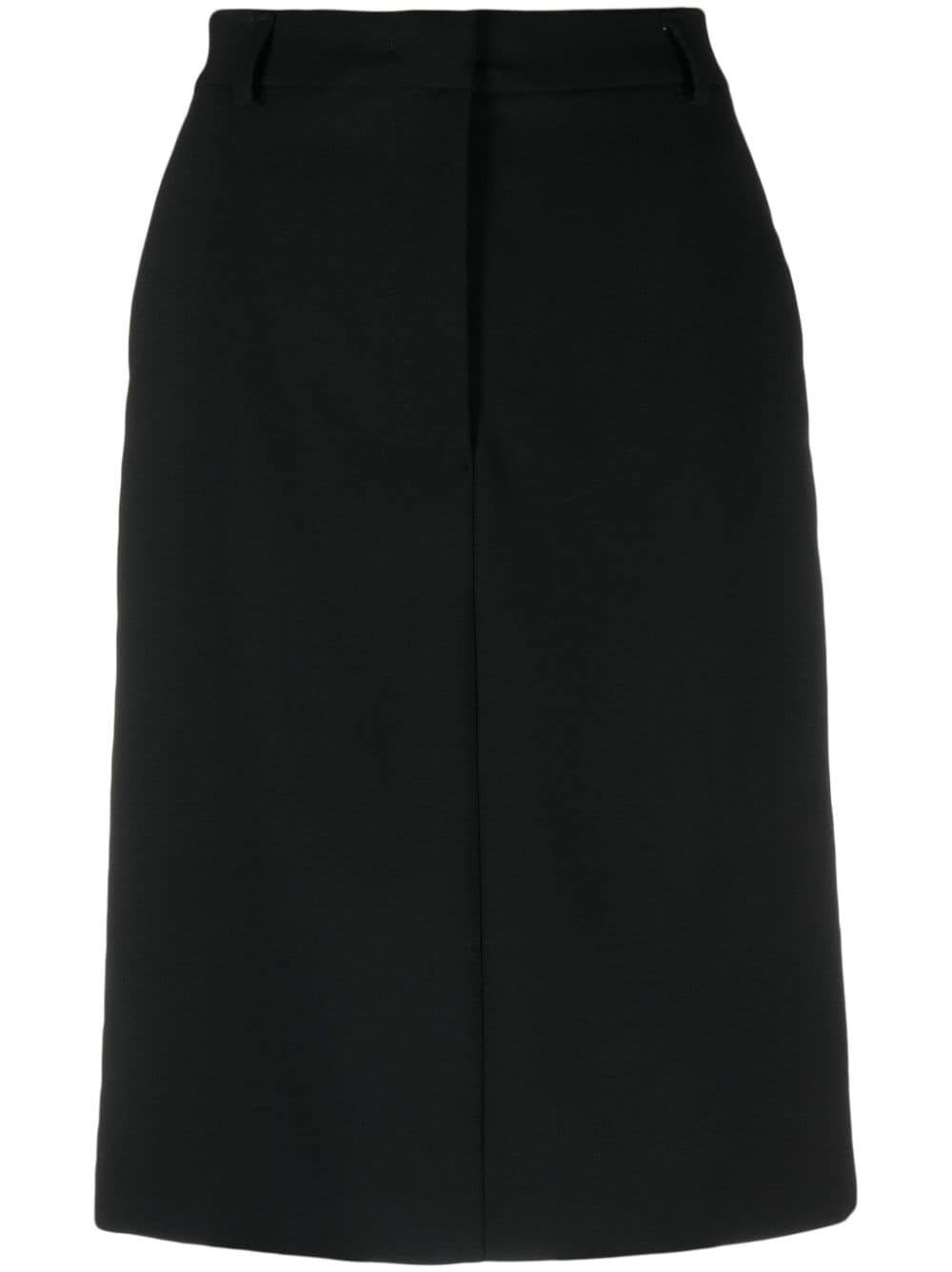 Sportmax straight midi skirt - Black von Sportmax