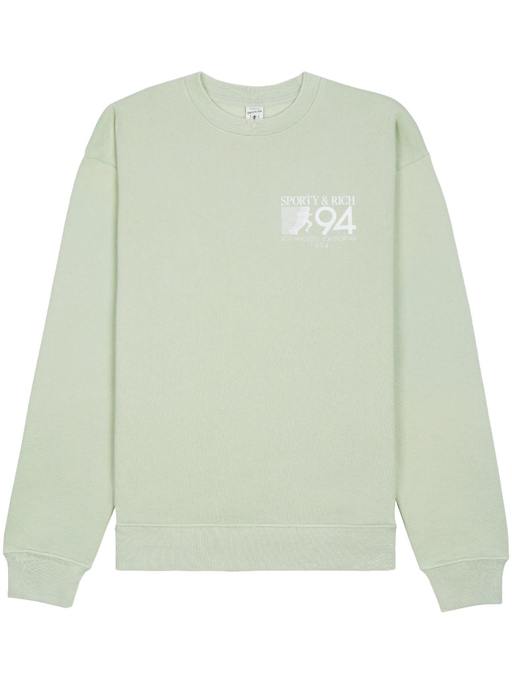 Sporty & Rich 94 California cotton sweatshirt - Green von Sporty & Rich