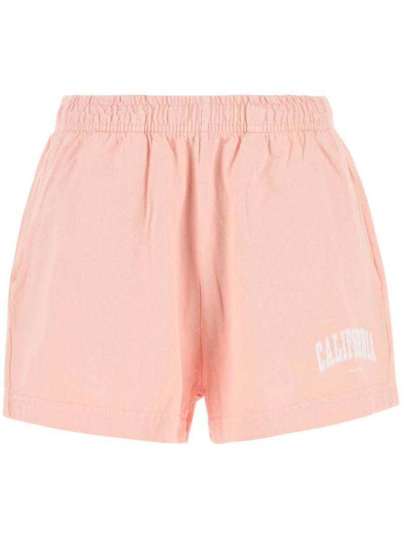 Sporty & Rich California shorts - Pink von Sporty & Rich